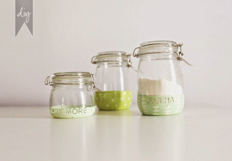 DIY: Cómo personalizar tarros de cocina