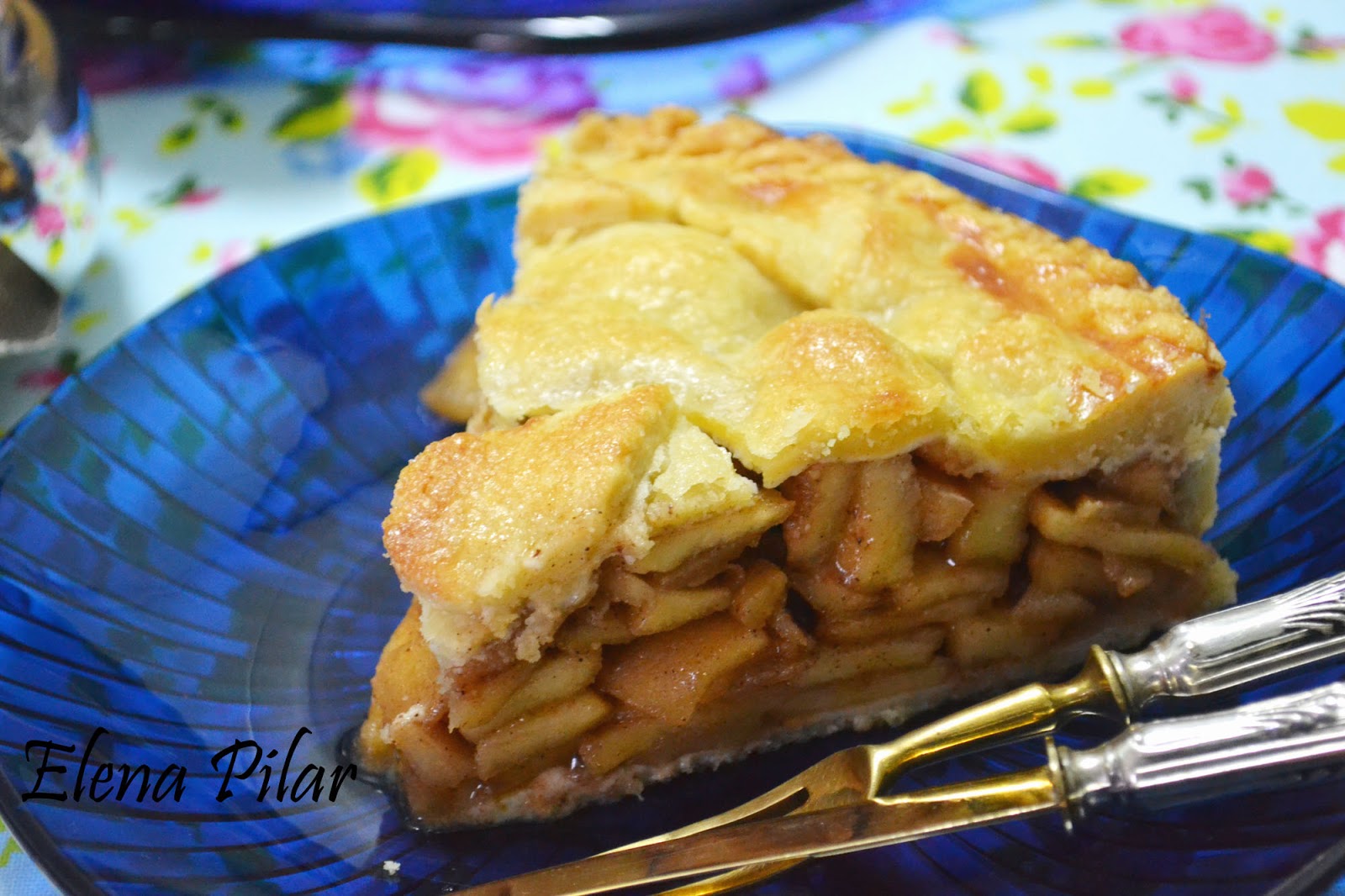 Mi Recetario por Elena Pilar 'Pie' clásico de manzana ('apple pie')