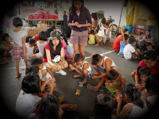 Trisha Sebastian in the Love Joy Peace Missions Outreach Trisha Sebastian in the Love Joy Peace Missions Outreach