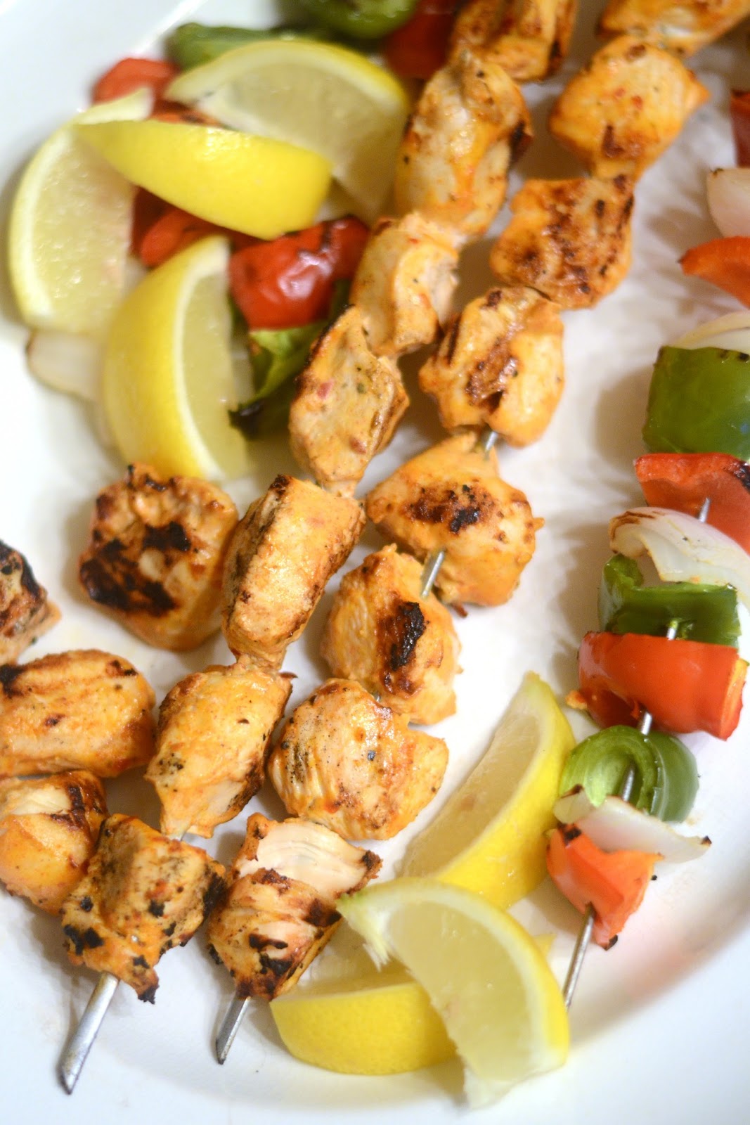 IRON & TWINE Recipe Chicken Kebabs With Yogurt Marinade