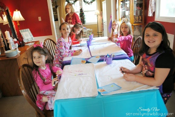 serenity now pancakes and pajamas theme birthday party