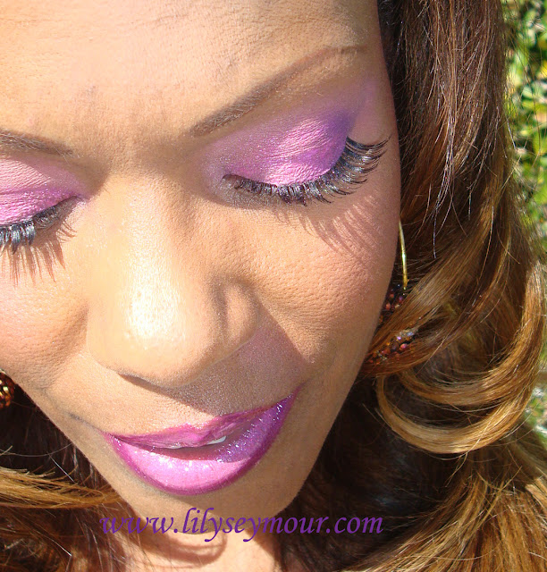 Pinks and Purples Using bh Cosmetics 