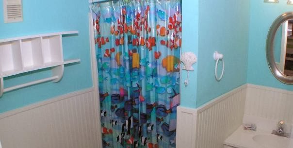 Home Decoration Ideas Beach Themed Shower Curtains For Relaxing
