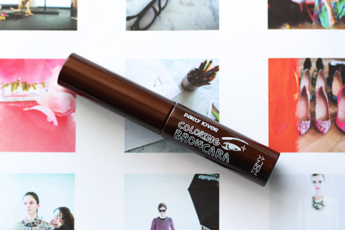 tony moly party lover coloring browcara brow mascara in light brown