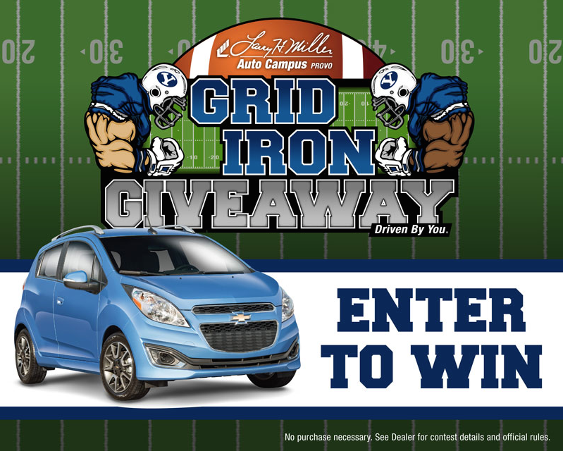Larry H. Miller Chevrolet Provo Larry H. Miller Chevrolet Provo GRID IRON GIVEAWAY