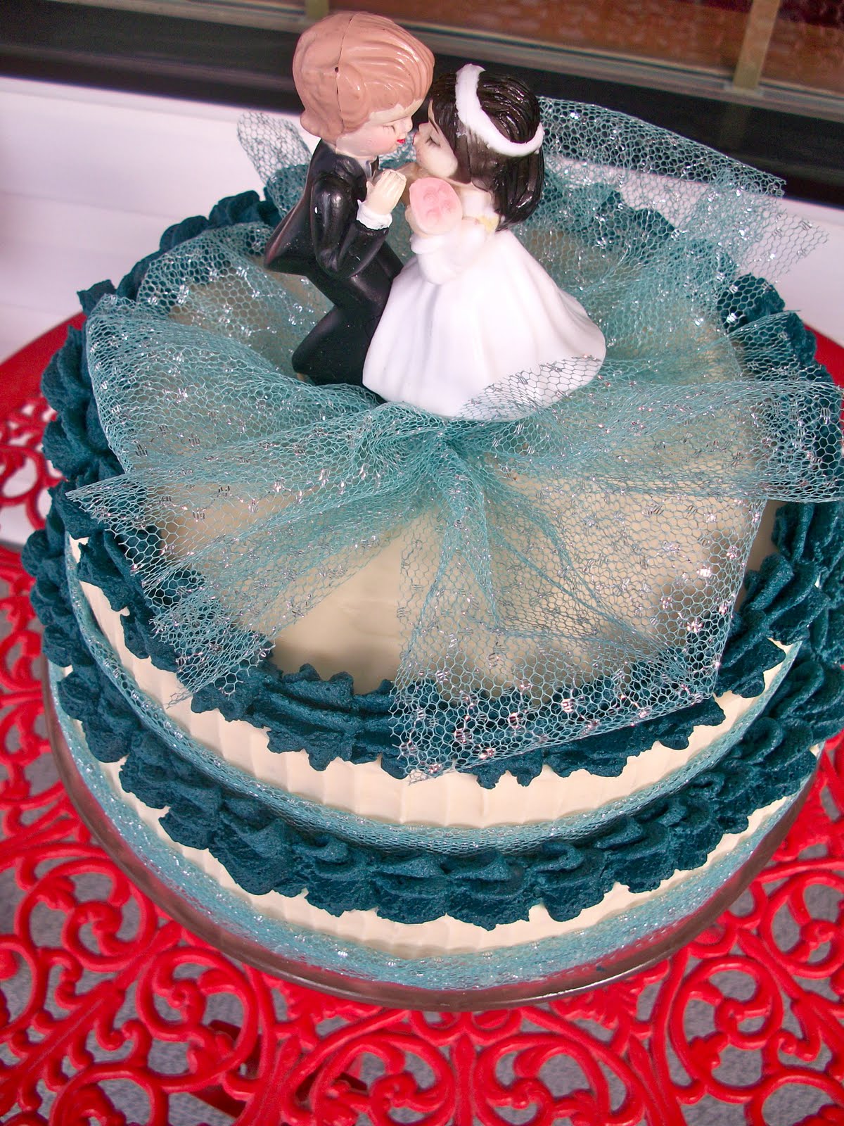 Brooke Bakes Uncle And Auntie S 25th Anniversary Cake