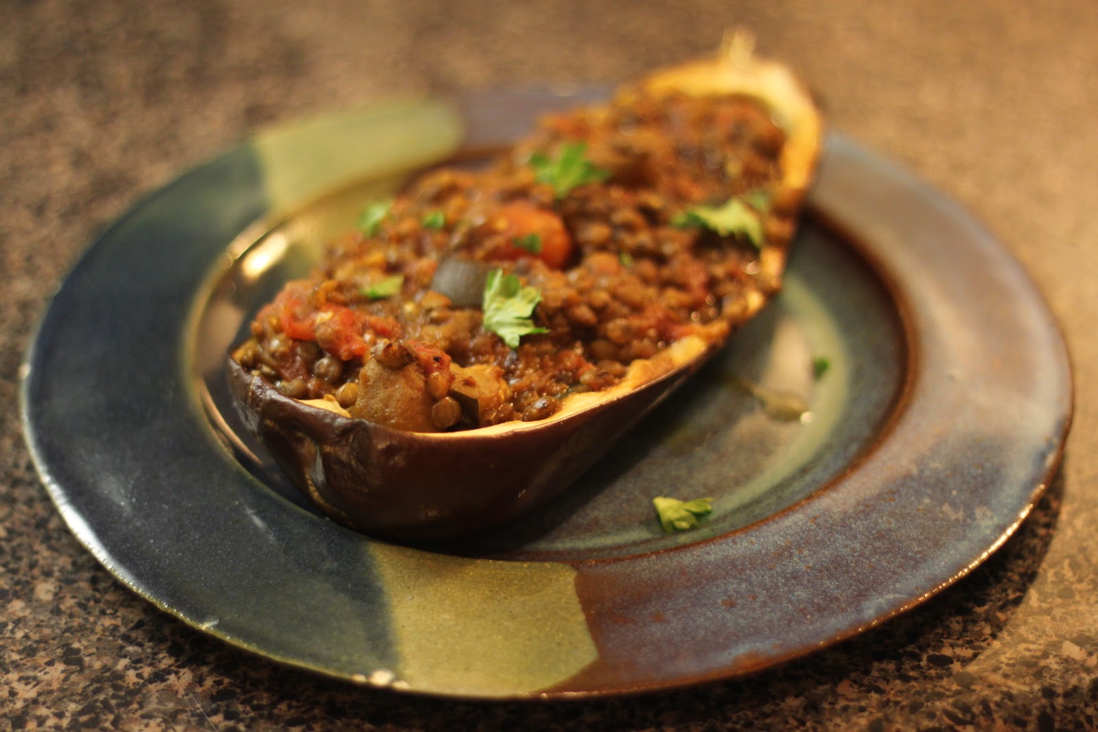 Jenessa's Dinners Ethiopian Stuffed Eggplant