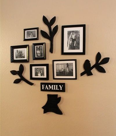 Dicas de como decorar as paredes com fotos de família - Encanto Fotografia
