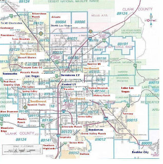 Map of Las Vegas City Map of Las Vegas City