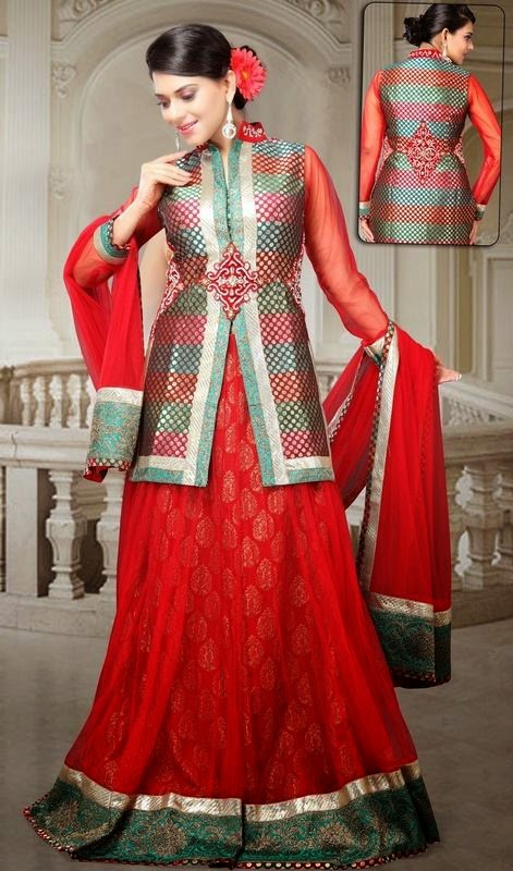 new lehenga choli designs 2015 2016 western style off white kurti designs