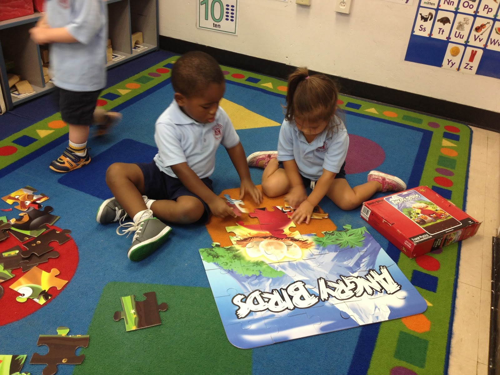 HH Preschool Class Reflections 46 and 48 Piece Floor Puzzles