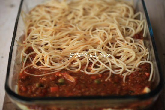 resep spaghetti lasagna mudah dan lezat JTT