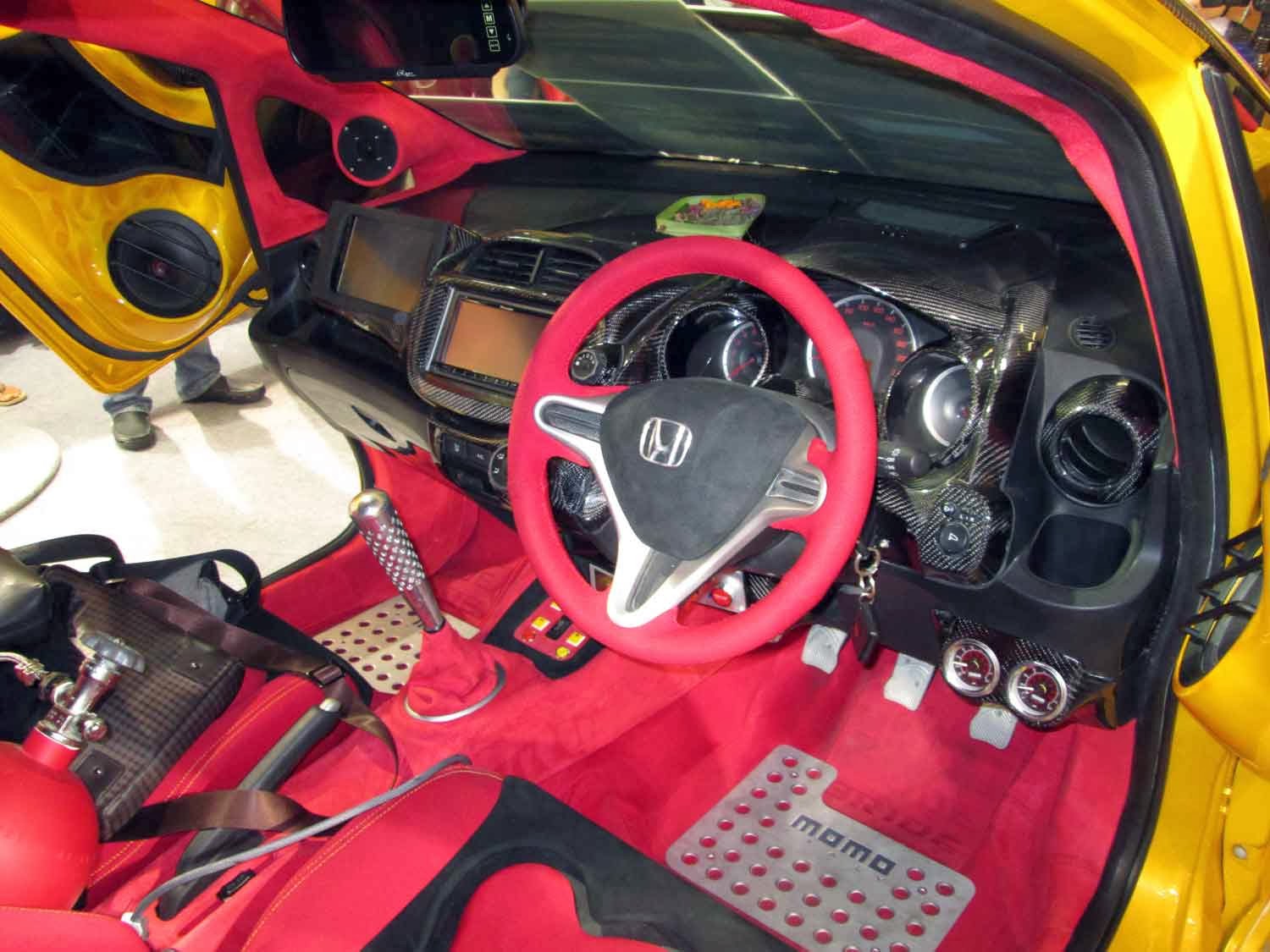 Kumpulan Modifikasi Honda Jazz Interior Rekanotomotif