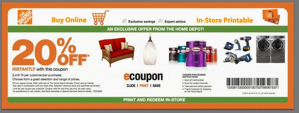 View Home Depot Deals How to Use Coupons and Codes. Home Depot Tips & Tricks Home Depot has a Specials & Offers section on their site, Special Buy of .