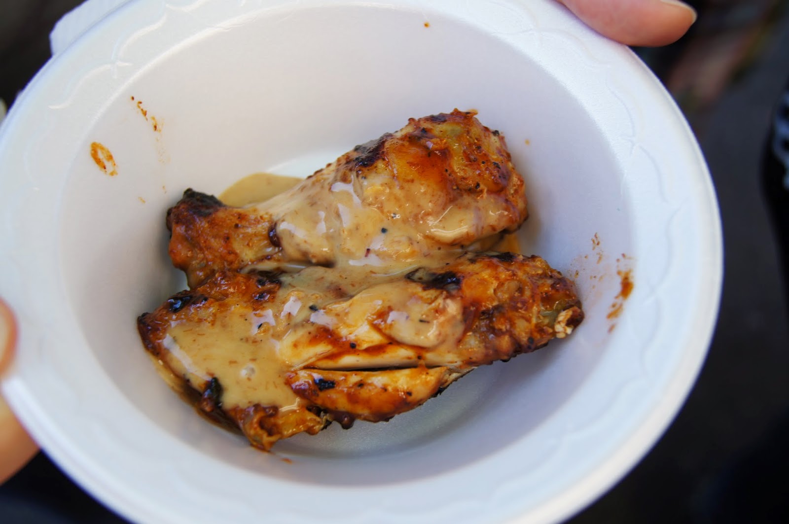 rogue wetbar kitchen gastown chili bbq festival tried wings liked she