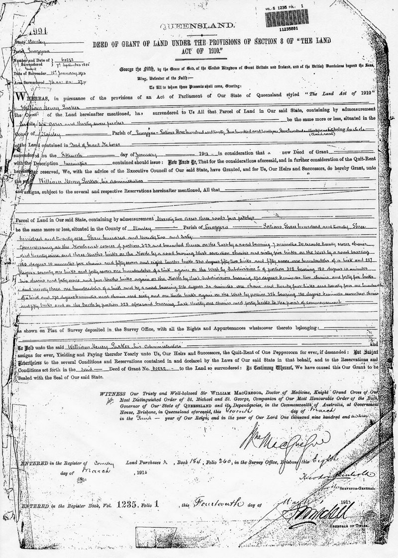 Mitchy Memories Site 59 'Weston's/Hungerford's Farm, Kooya Road