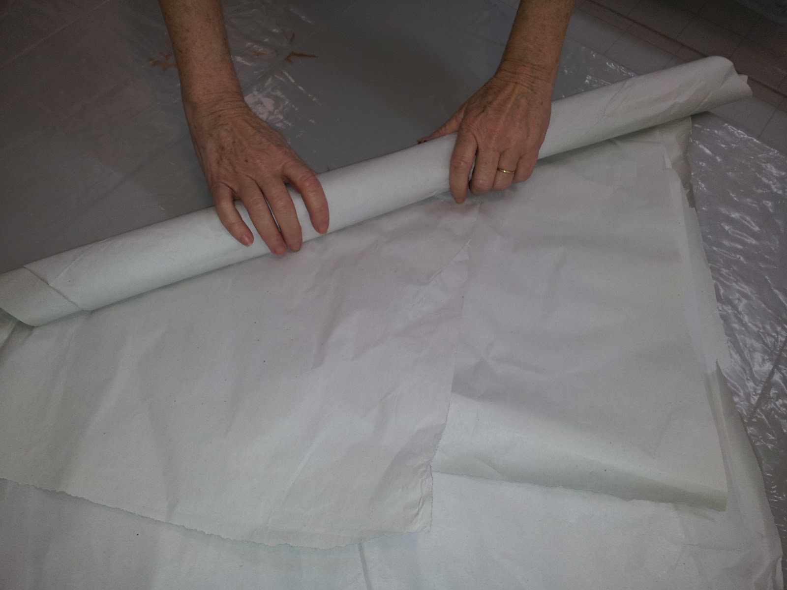 Hellenne Vermillion Art STEAMING YOUR SILK