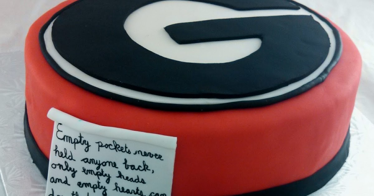 Sugar & Spice Sweets UGA Grad Cake