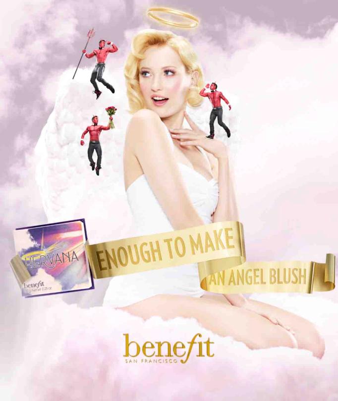Advertising, Writing, & Production: Benefit's New Blushing Beauty of an Ad
