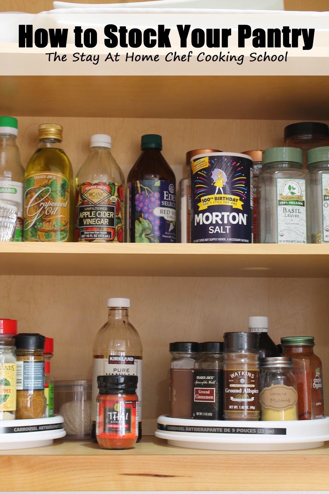 How To Stock Your Pantry