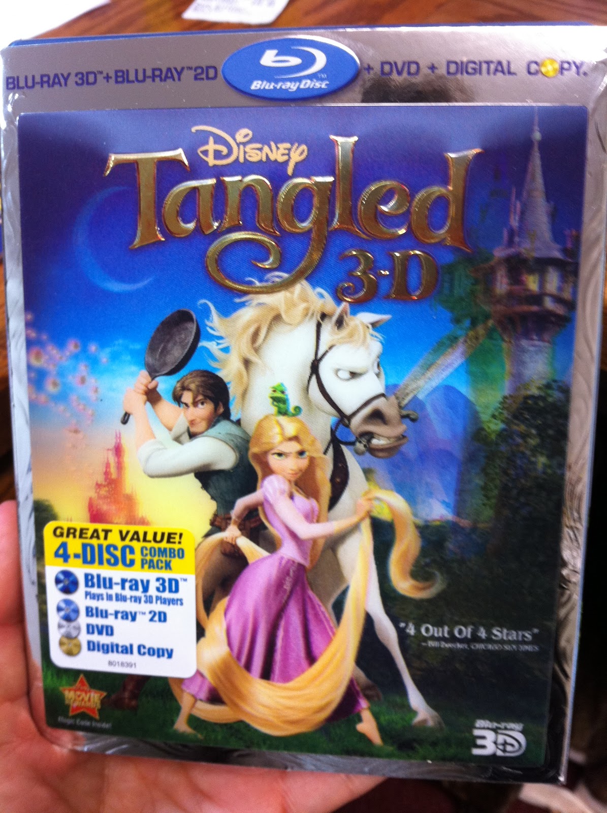 Tangled 3d Bluray