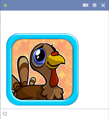 Turkey sticker for Facebook