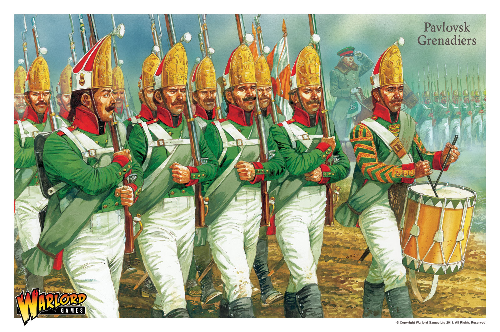 The Napoleonic Wargamer Warlord Games Pavlovsk Grenadiers