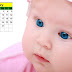 Baby Desktop Calendar 2013: Cute Baby New Year Calendar for Desktop