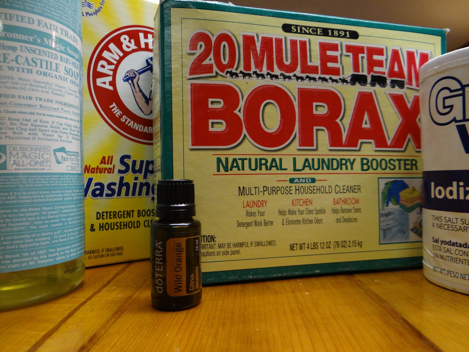 The GRAY Area Easy DIY Laundry Detergent and Bleach!