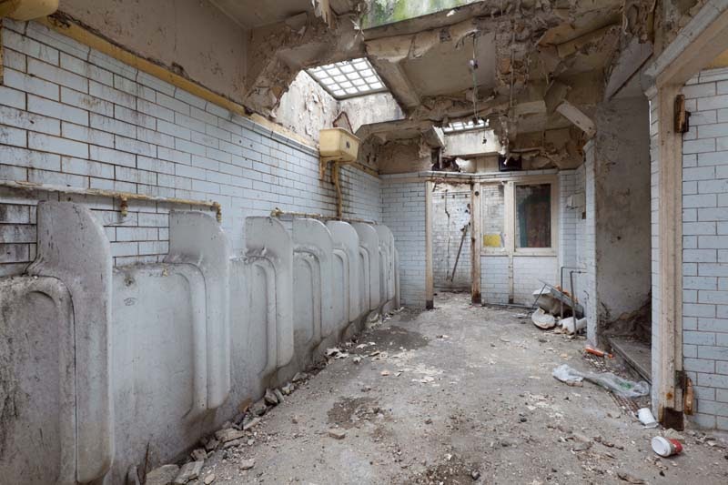Crystal Palace Underground Toilets Renovation Initial Photoshoot 4th