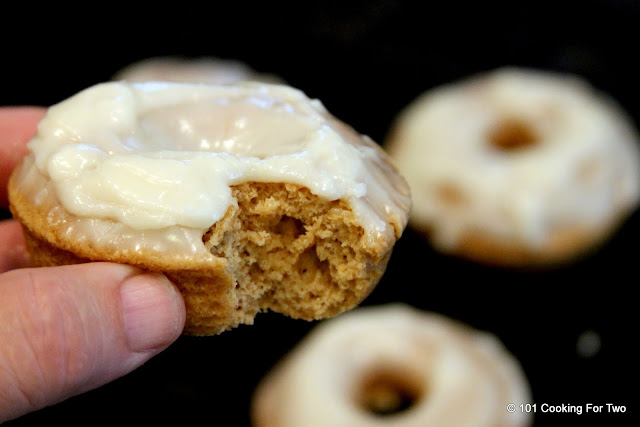 Healthier Cinnamon Bun Donuts from 101 Cooking For Two