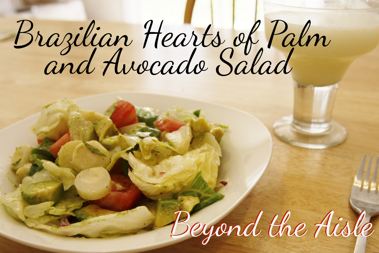 beyond the aisle celebrate brazilian heart of palm & avocado salad