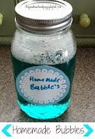 Homemade Bubbles Recipe & Snake Maker