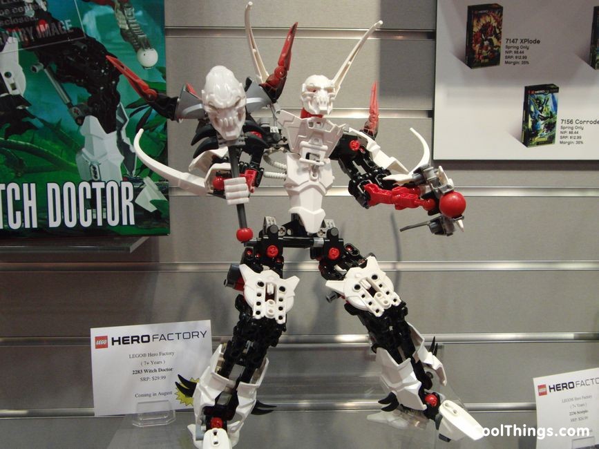 lego hero factory witch doctor