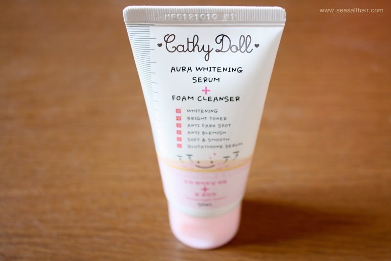 REVIEW CATHY DOLL AURA + FOAM CLEANSER Seasalthair
