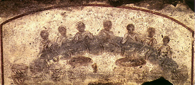 Saint Calixte Catacomb - 3rd century art