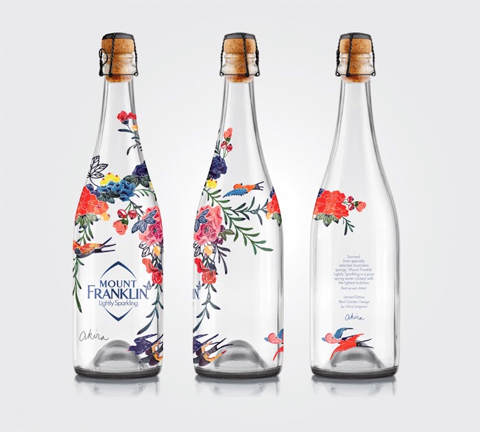 Mount Franklin Lightly Sparkling on Packaging of the World Creative