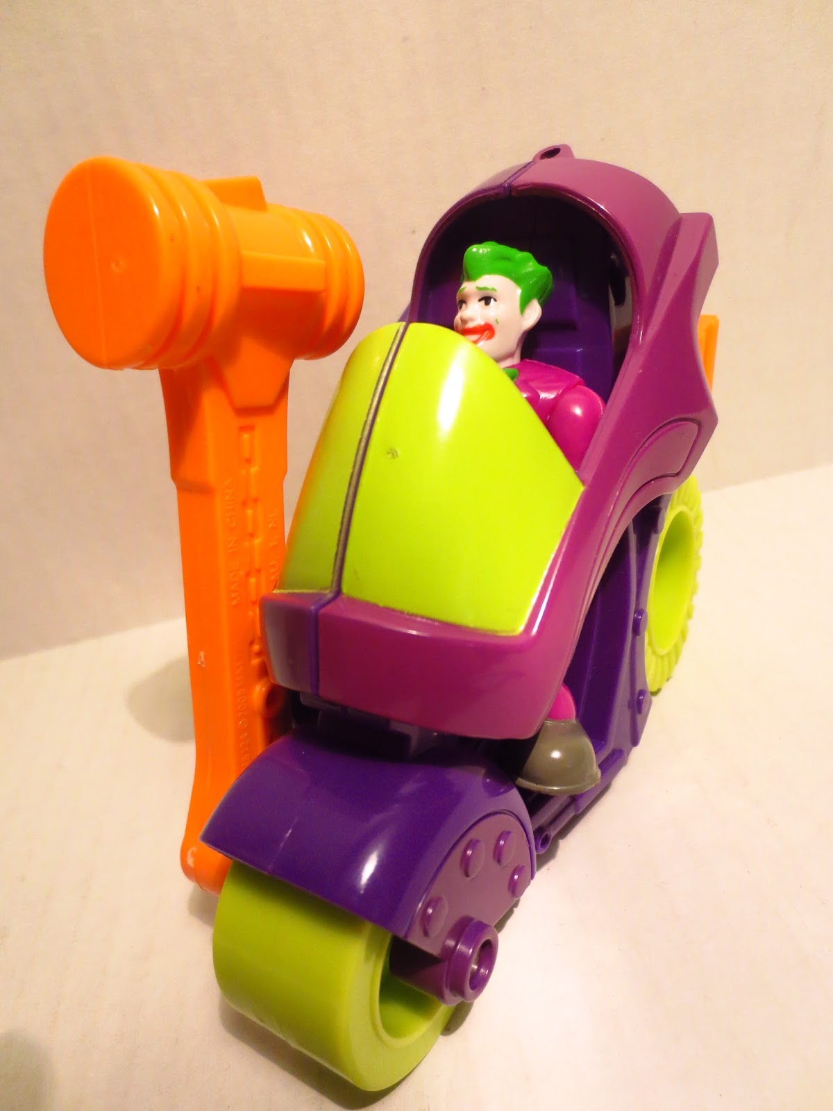 Imaginext DC Super Friends Fisher Price The Joker Figure & Hammer Vehicle 