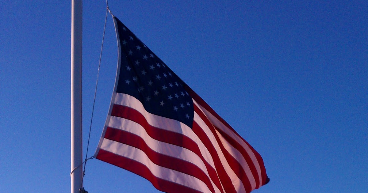 Flags at half mast for Boston Marathon Bombings FlagRunners