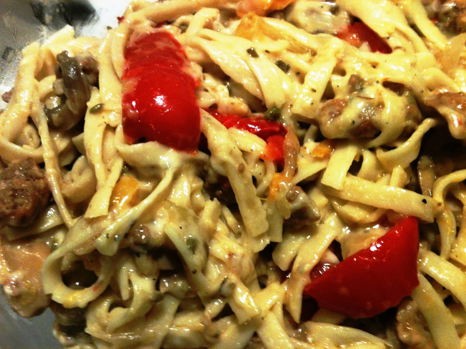 The Bestest Recipes Online Fettuccine With Italian Sausage and Fennel
