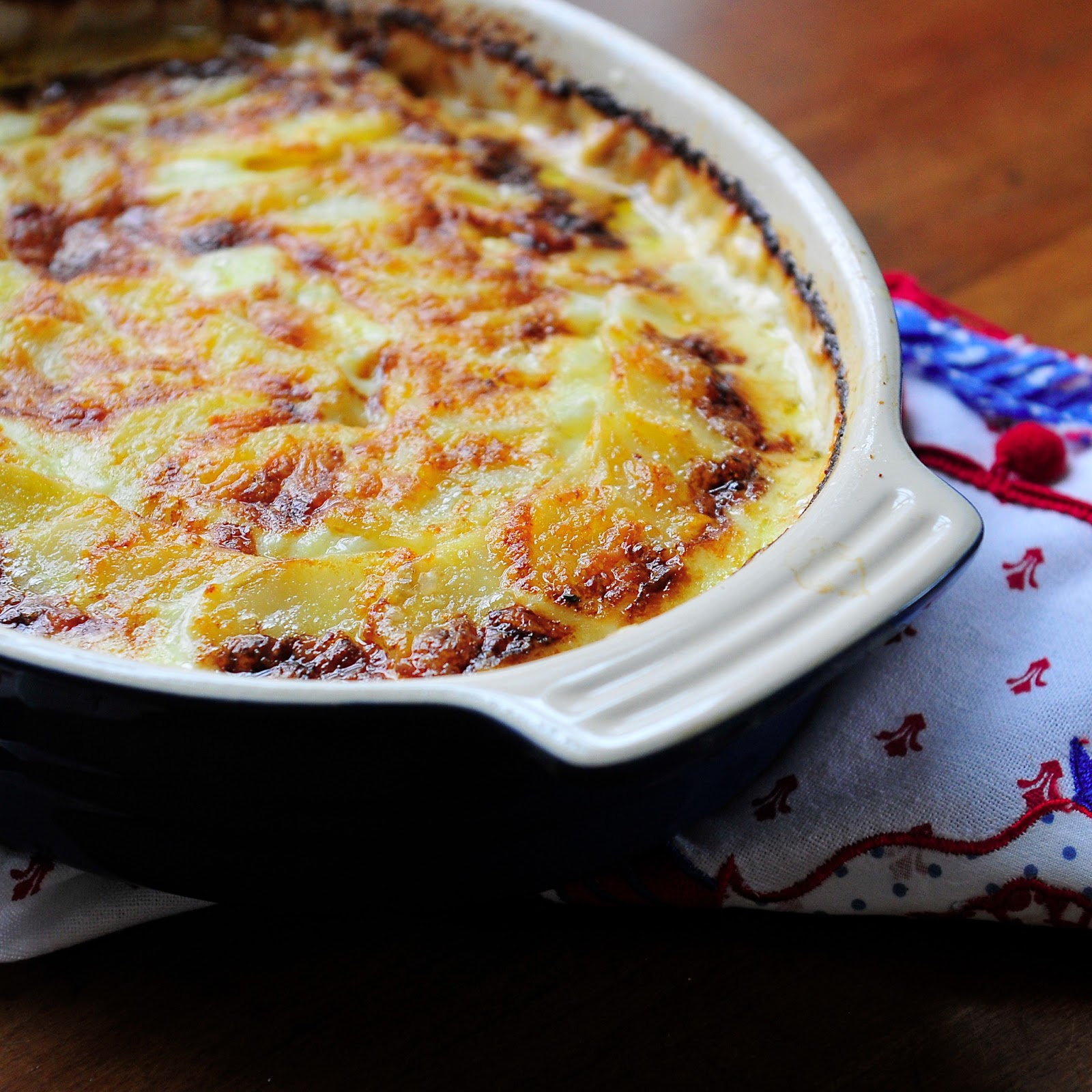 Simply Gourmet French Gratin Potatoes SundaySupper