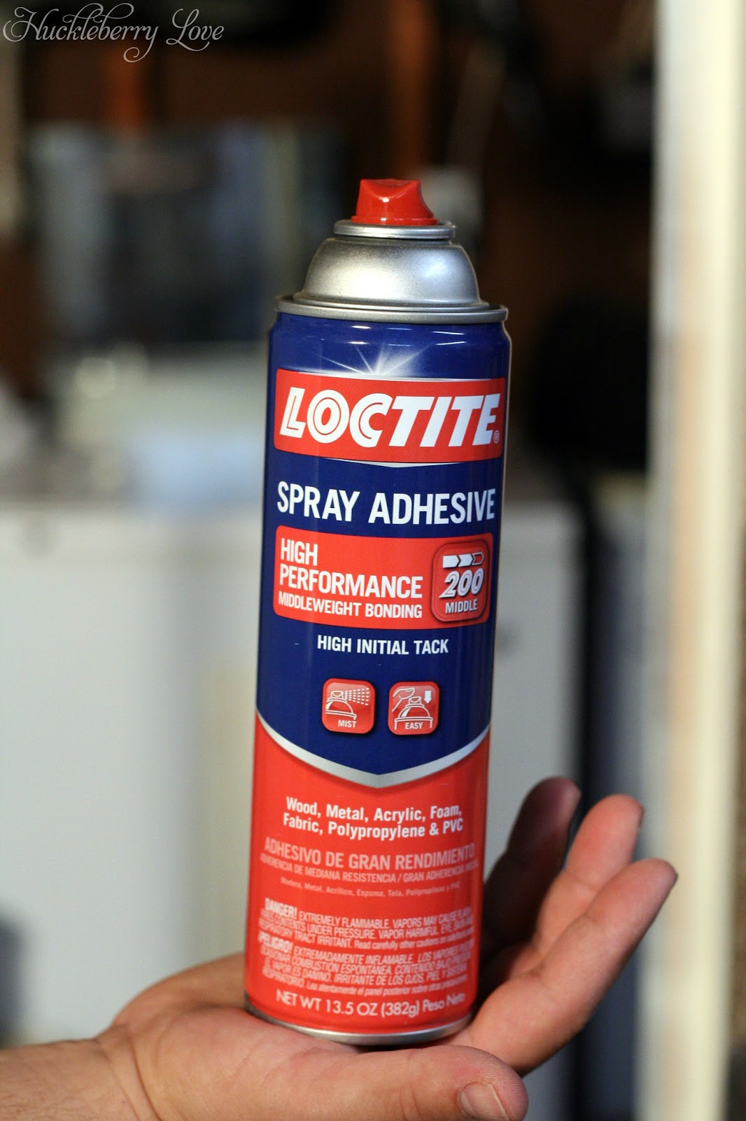 Loctite Spray Adhesive High Performance 200, 13.5 Ounce Spray Can, Clear,  6