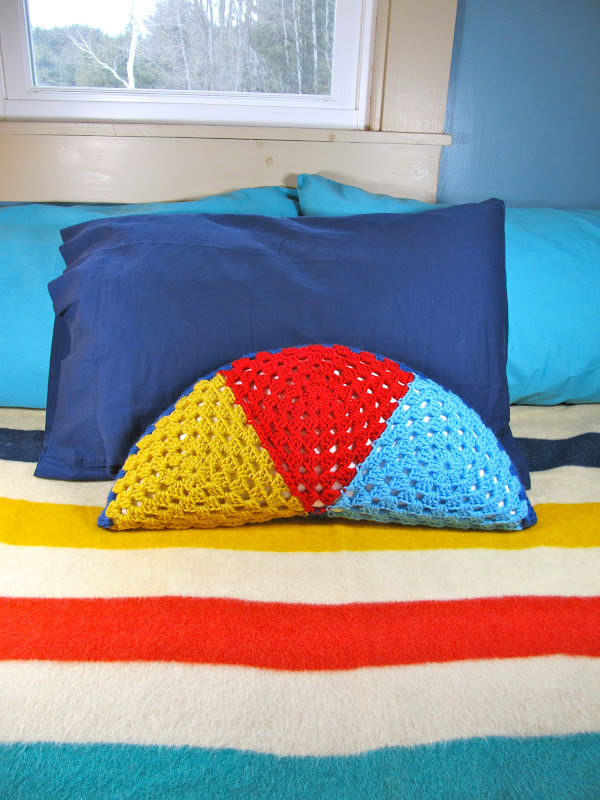 The Reveal Half Circle Pillows!