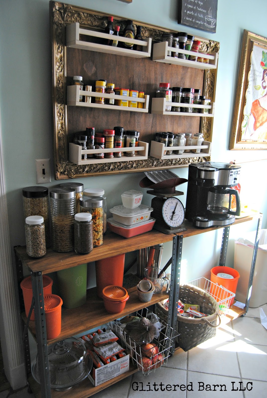 IKEA hack, DIY spice rack