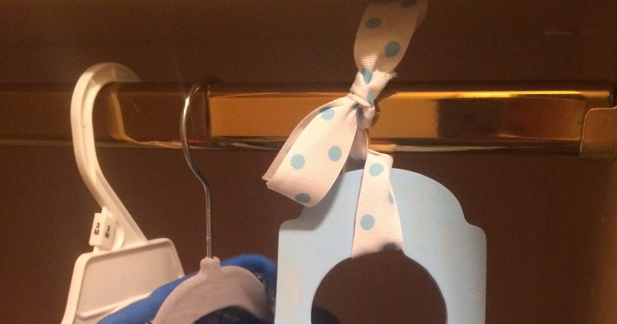 Baby Nursery. Crafts. Closet Organization. Dividers.