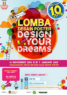 Kompetisi Buat Poster Design Your Dream