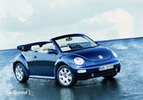 Convertible Volkswagen Beetle