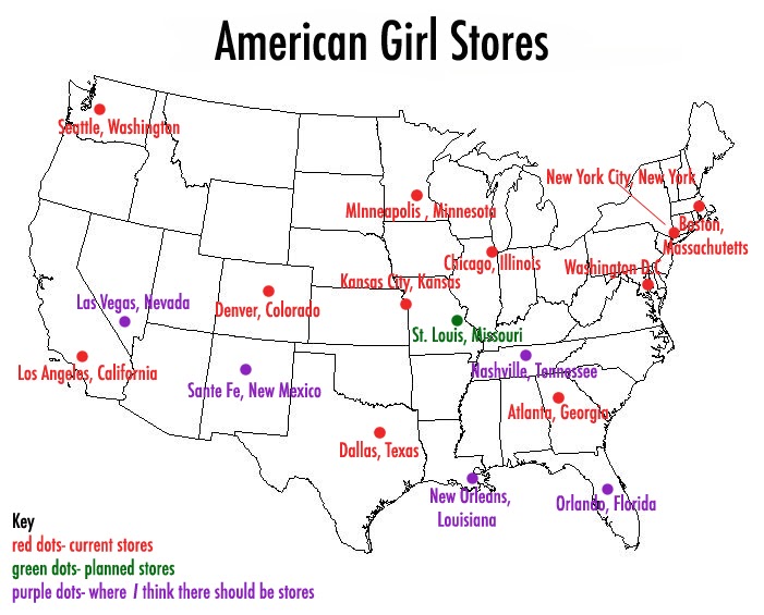 nearest american girl doll store
