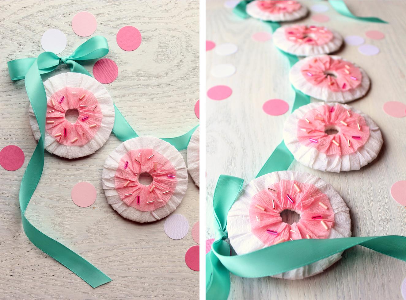 Icing Designs A DIY Donut Garland