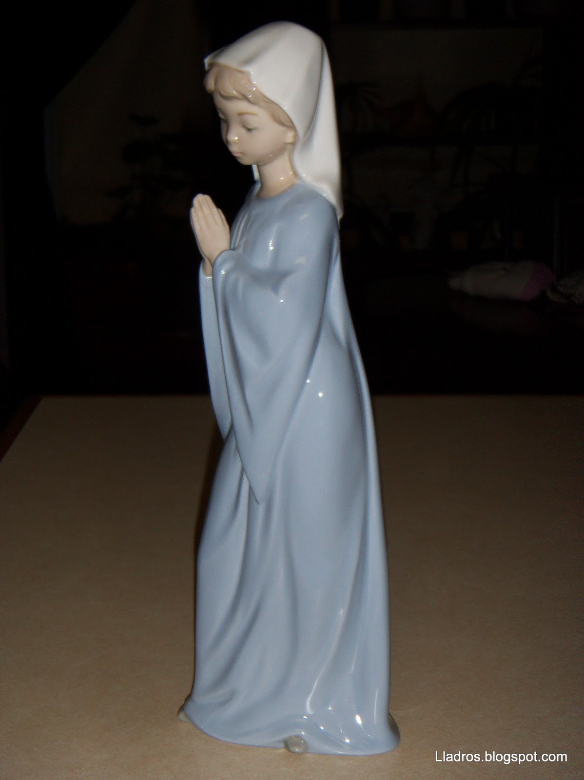 lladros Lladro Nao Figurine Virgin Mary Daisa 1980 103/4" Tall